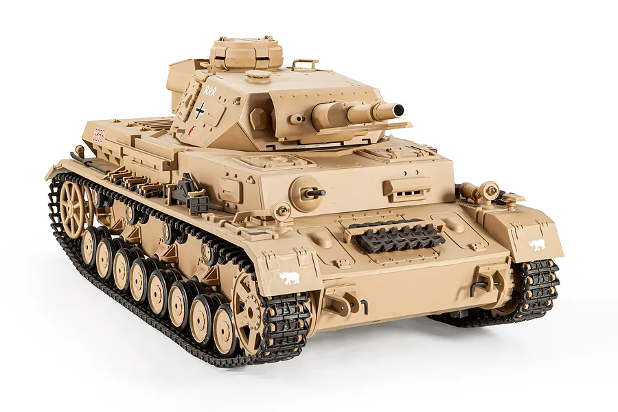 Heng Long German Panzer IV (F Type) RC Tank Electric Tracked 1/16 Scale RTR image 143780