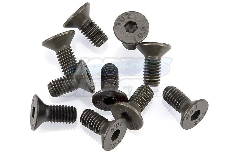 Rovan 6x14mm Fine Thread Countersunk Head Screws 10Pcs image 14385