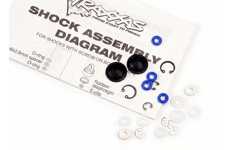 Traxxas Ultra Shocks Shock Rebuild Kit (for 2 Shocks) image 143915