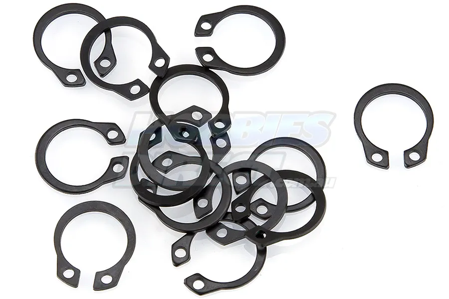 Rovan 13mm Steel Circlips 15Pcs image 14397