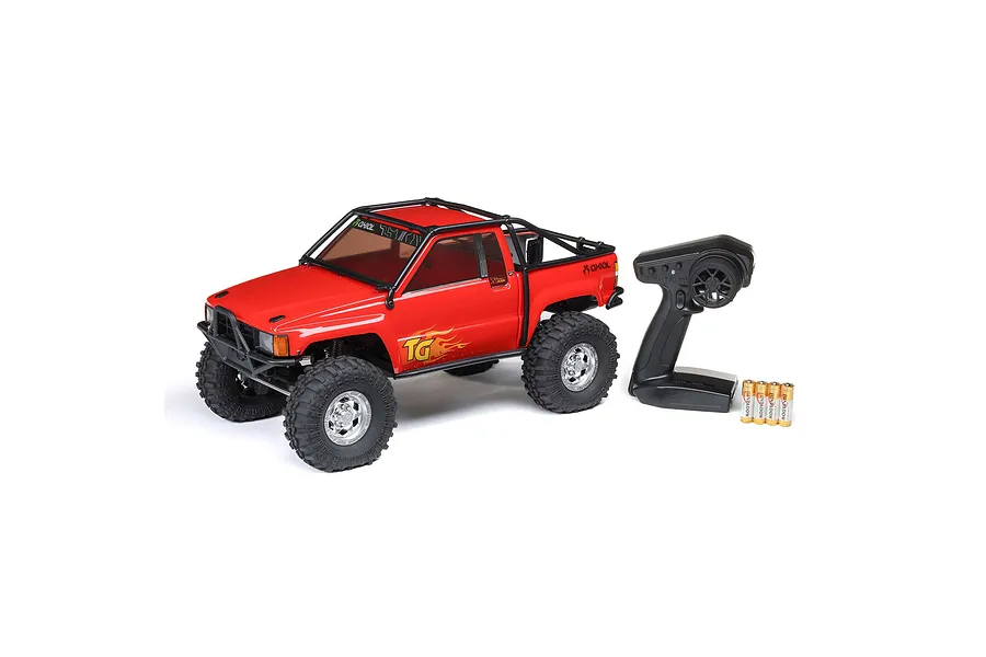 Axial SCX10 III 1987 Toyota SR5 RC Rock Crawler Electric 4WD 1/10 Scale RTR - Red image 144058
