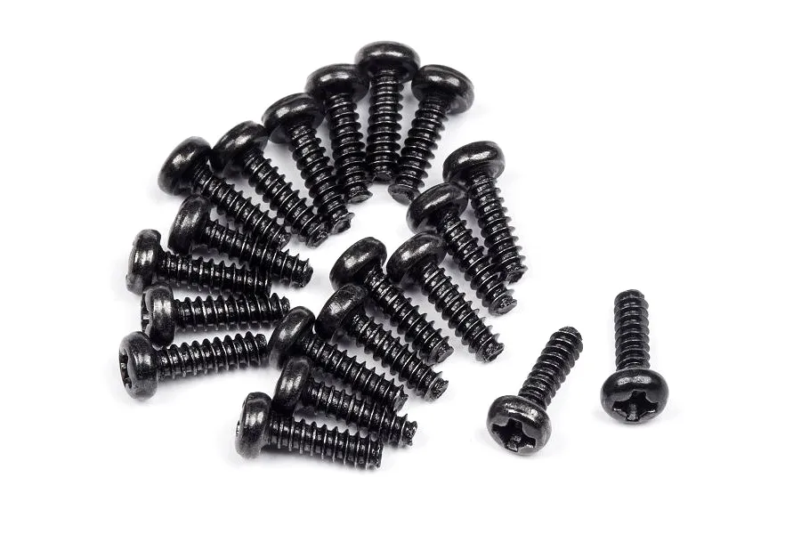HPI 1.7x6mm Fine Thread Button Head Screws 20Pcs image 14418