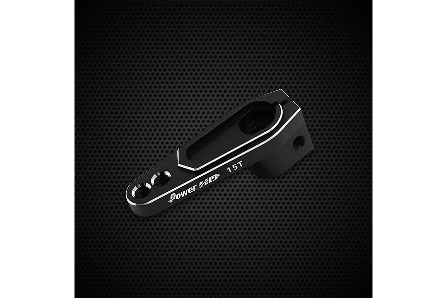 Power HD Aluminium 15T 25-30mm Servo Horn - Black image 144255
