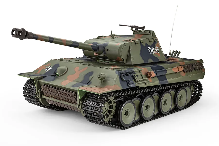 Heng Long German Panther RC Tank Electric Tracked 1/16 Scale RTR image 144276