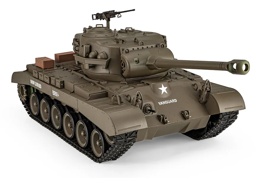 Heng Long USA M26 Pershing RC Tank Electric Tracked 1/16 Scale RTR image 144402