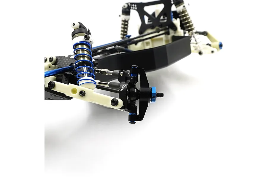 Yeah Racing Aluminium Hub Carriers (C-Hubs) 2Pcs - Black image 4