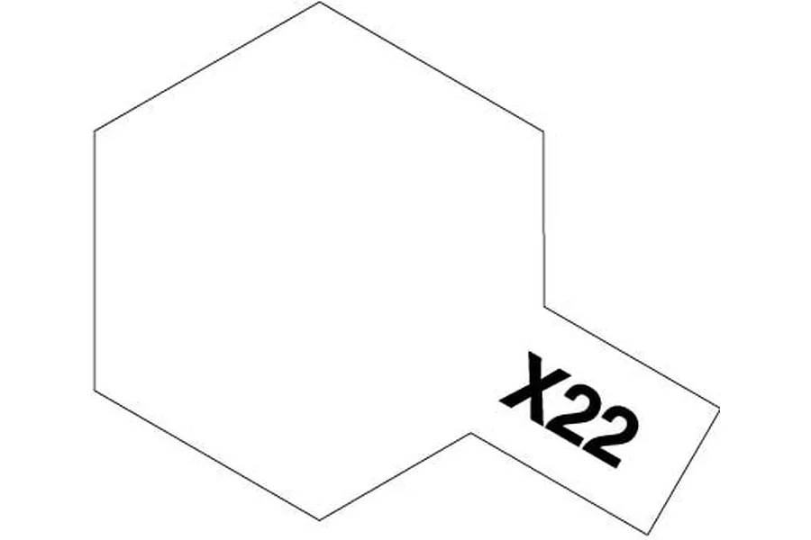 Tamiya X-22 Clear Gloss Enamel Paint 10ml image 1