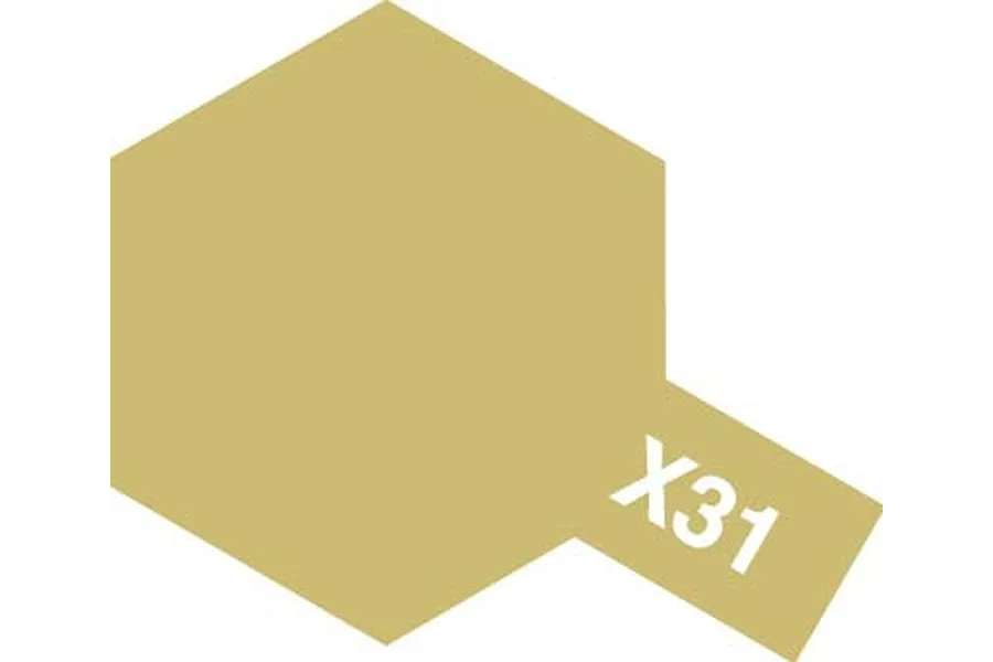 Tamiya X-31 Titanium Gold Gloss Enamel Paint 10ml image 144548