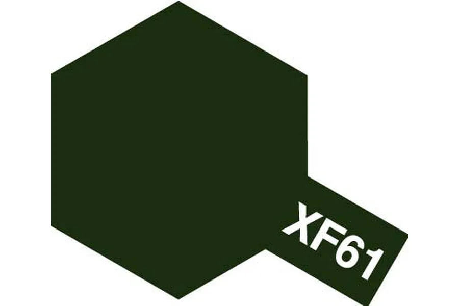 Tamiya XF-61 Dark Green Enamel Paint 10ml image 144593