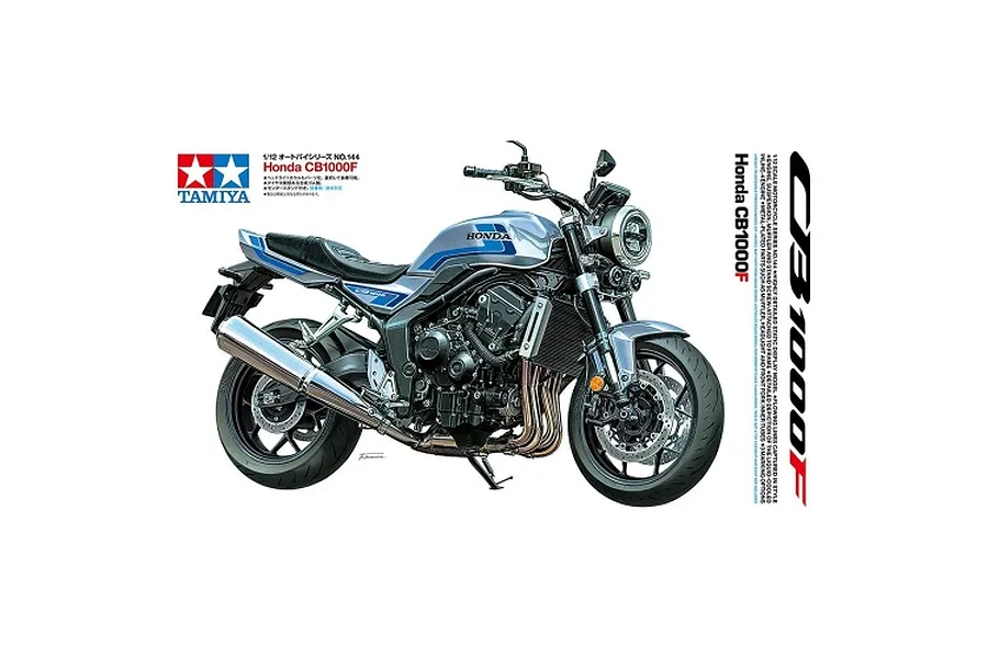 Tamiya 1/12 Honda CB1000F Motorcycle Scaled Plastic Model Kit image 144603