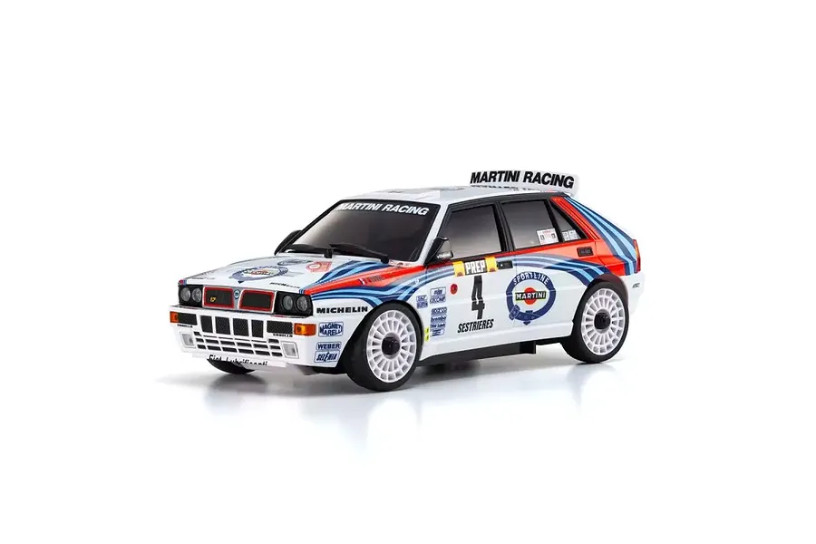 Kyosho Mini-Z MA-020 Lancia Delta RC Drift Car AWD RTR - 1992 No.4 Monte Carlo image 144720