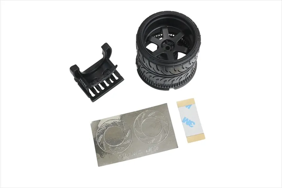 Pandora RC 6-Spoke Transmitter Steering Wheel - Black image 144854