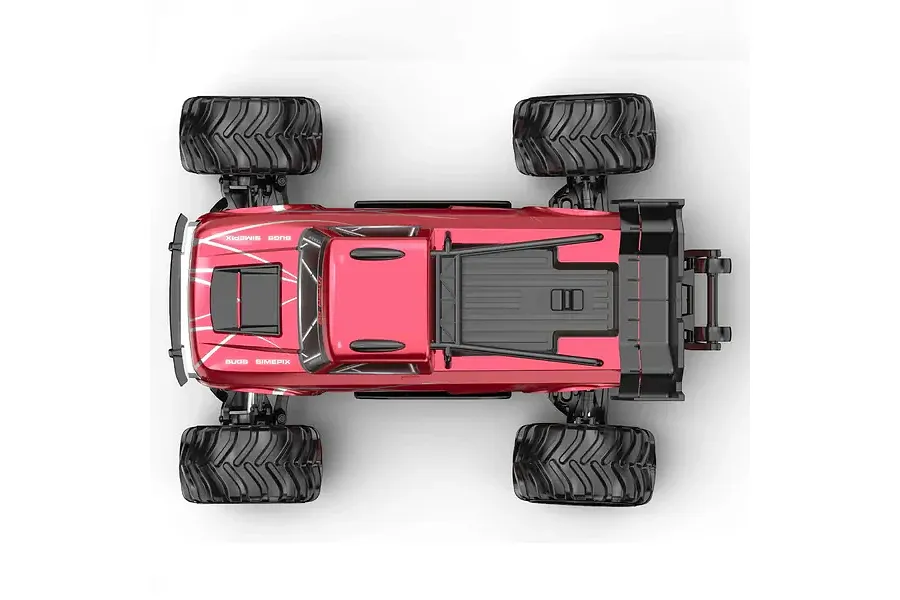 MJX RC 10210 HyperGo RC Monster Truck Electric Brushless 1/10 Scale RTR - Red image 145050
