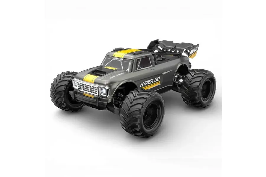 MJX RC 10210 HyperGo RC Monster Truck Electric Brushless 1/10 Scale RTR - Grey image 145053