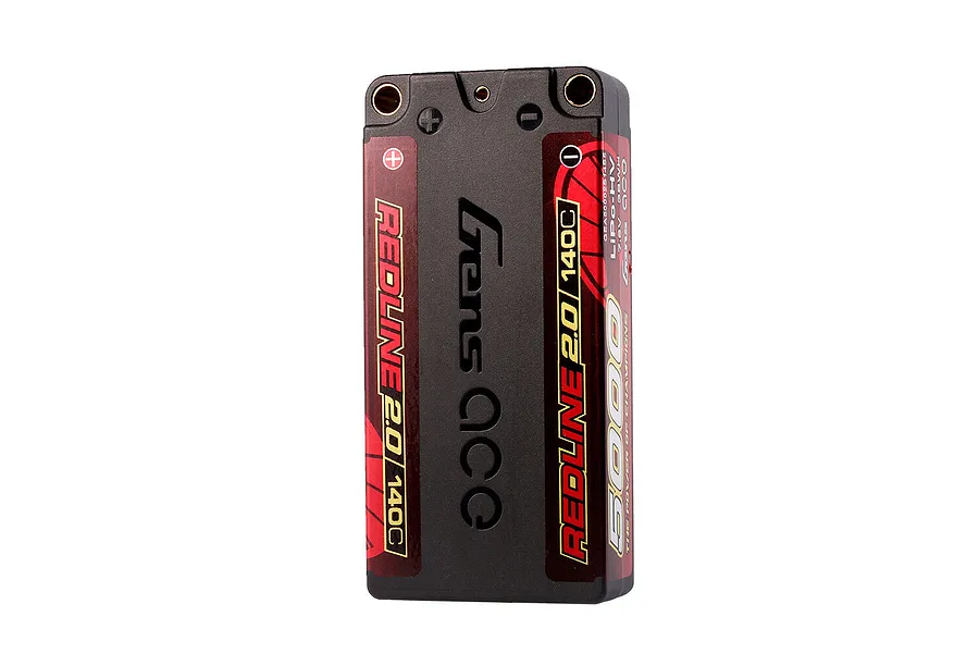 Gens Ace 7.6V 5000mAh 140C 2S Hard Case LiPo Battery image 145079