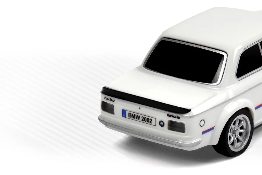 HPI Nano-TTR BMW 2002 Turbo RC Car Electric RWD 1/64 Scale RTR - White image 145096