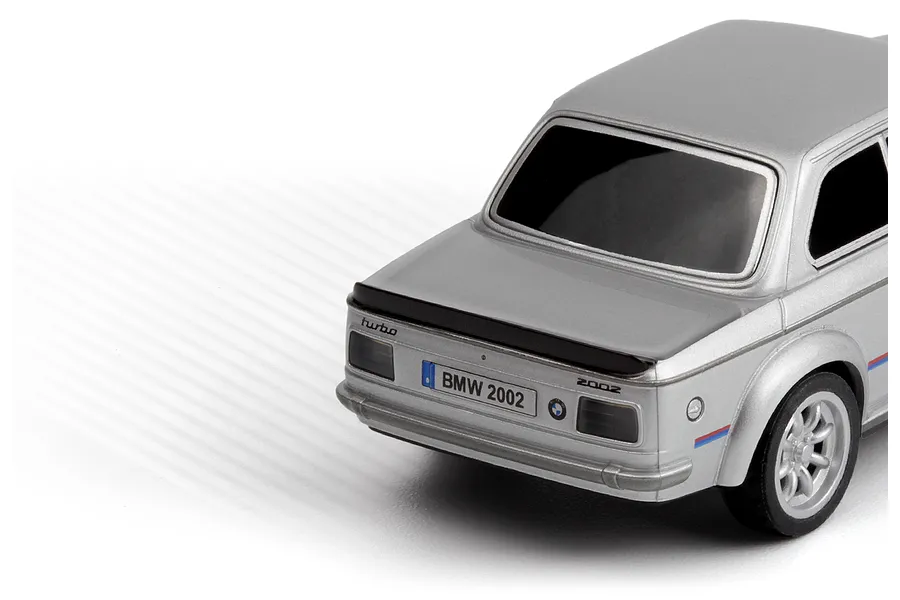 HPI Nano-TTR BMW 2002 Turbo RC Car Electric RWD 1/64 Scale RTR - Silver image 145108