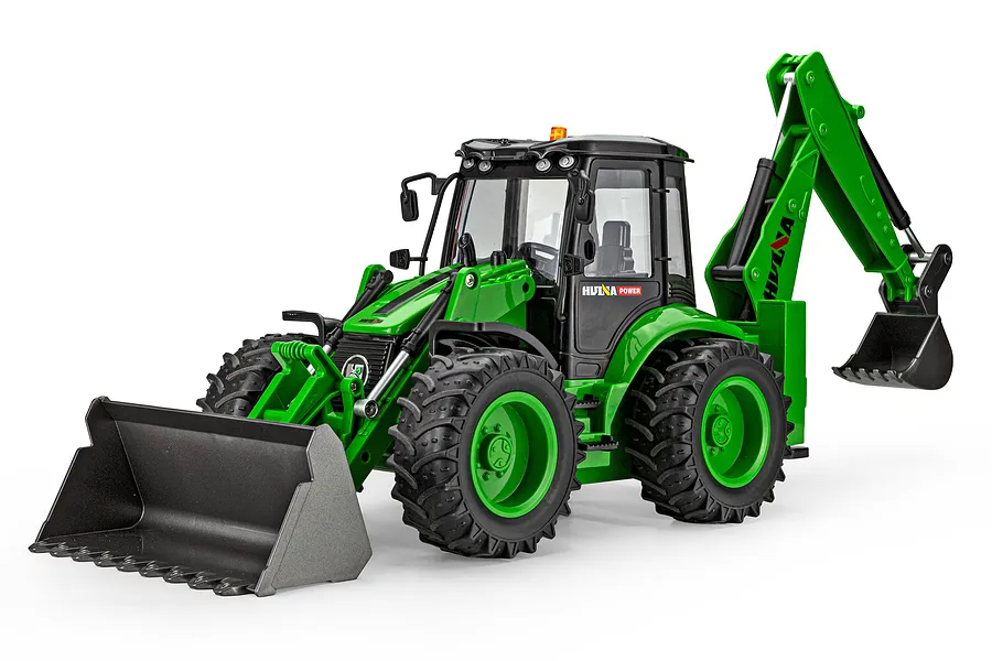 HuiNa 1579 RC Excavator Electric 4WD 1/14 Scale RTR - Green image 145133
