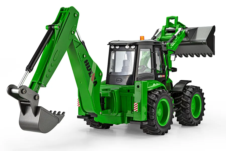 HuiNa 1579 RC Tractor Electric 2WD 1/14 Scale RTR - Green image 145134