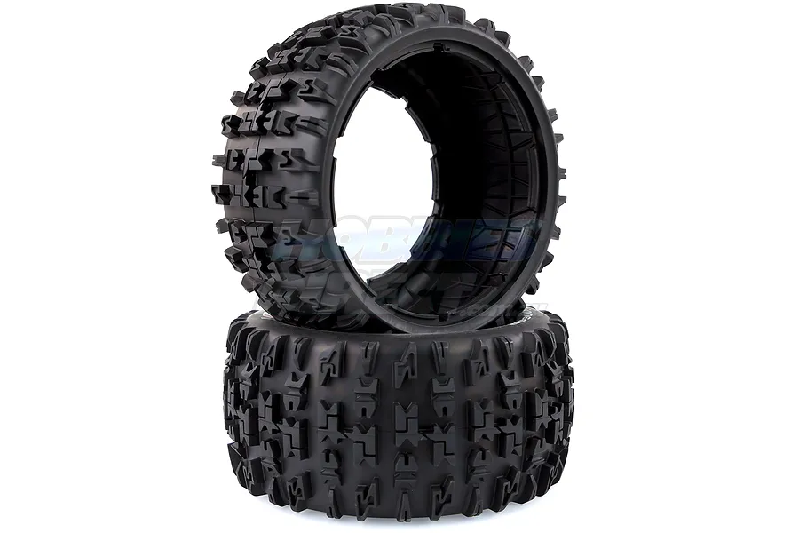 Louise 4.7/5.5&amp;quot; Baja 5B Rear B-Pioneer Tyres w/ Foam Inserts 2Pcs image 14531