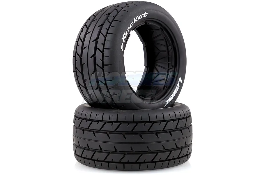 Louise 4.7/5.5&amp;quot; Baja 5B Rear B-Rocket Tyres w Foam Inserts 2Pcs image 14539