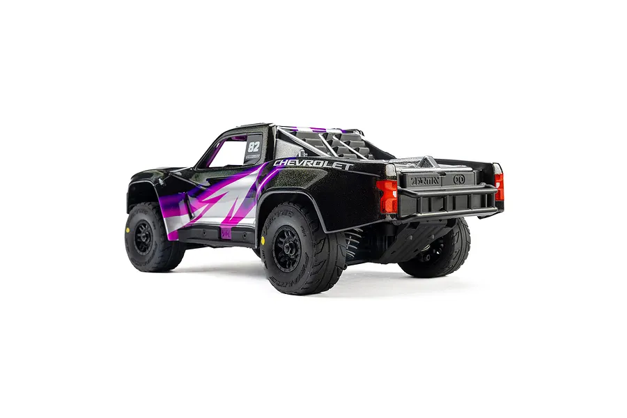 Pro-Line 1/16 Vector Front &amp;amp; Rear Tyres on Black Split Six Rims - Glued Wheels 4Pcs image 7