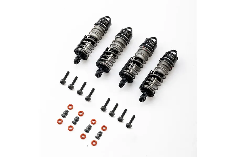 Pro-Line Aluminium Front &amp;amp; Rear PowerStroke Adjustable Shocks 4Pcs image 145763