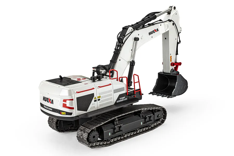 Huina 1594-W RC Excavator Electric Tracked 1/14 Scale RTR - White image 145799
