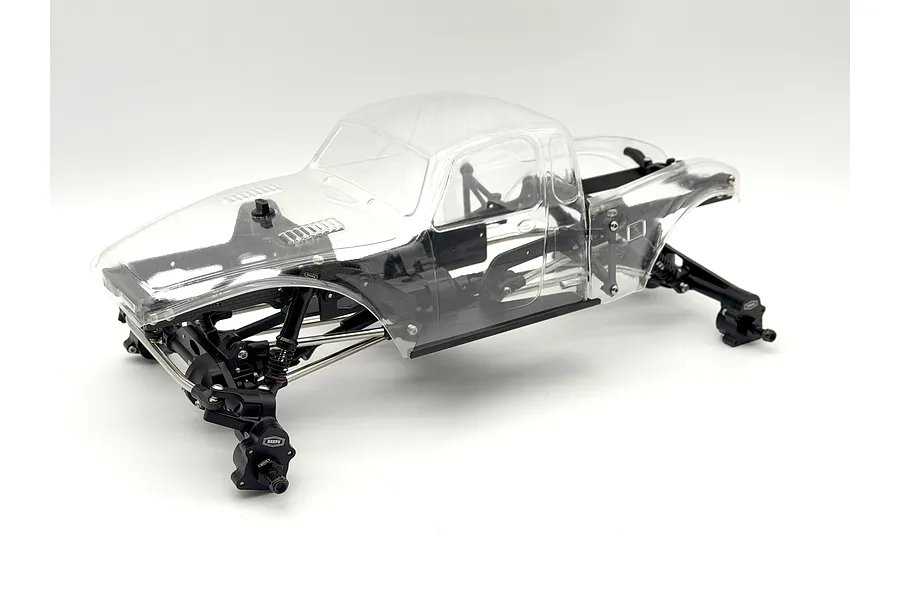 Reefs RC XP10 Plague Black Edition RC Rock Crawler Electric 4WD 1/10 Scale Assembled Kit image 145913