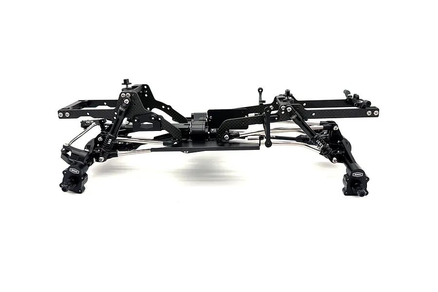 Reefs RC XP10 Plague Black Edition RC Rock Crawler Electric 4WD 1/10 Scale Assembled Kit image 145917