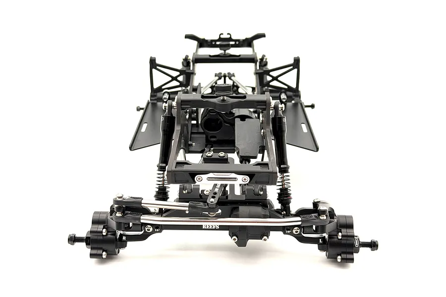 Reefs RC XP10 Plague Black Edition RC Rock Crawler Electric 4WD 1/10 Scale Assembled Kit image 145919