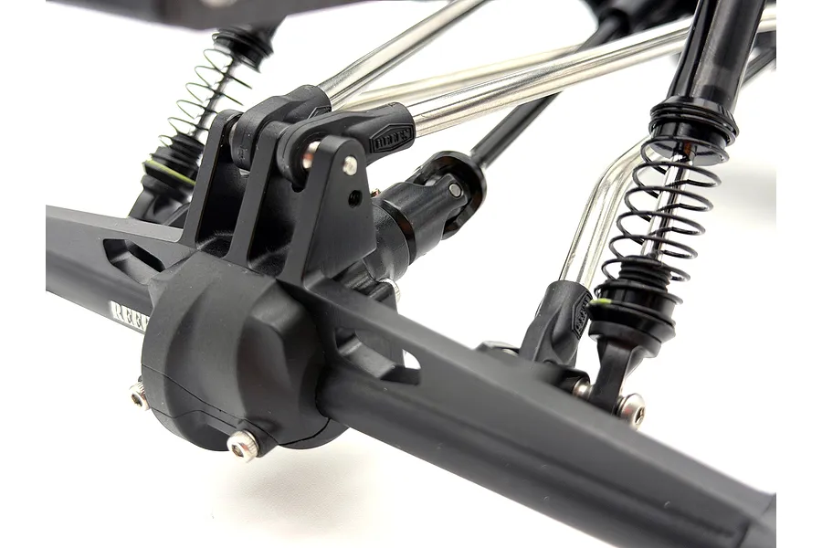 Reefs RC XP10 Plague Black Edition RC Rock Crawler Electric 4WD 1/10 Scale Assembled Kit image 145923
