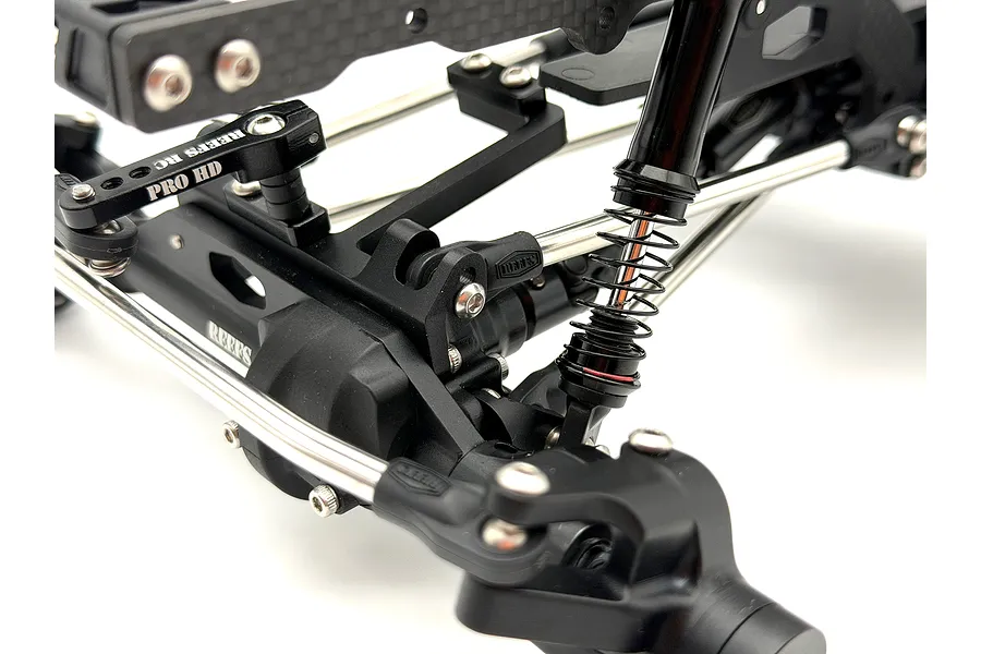Reefs RC XP10 Plague Black Edition RC Rock Crawler Electric 4WD 1/10 Scale Assembled Kit image 145925