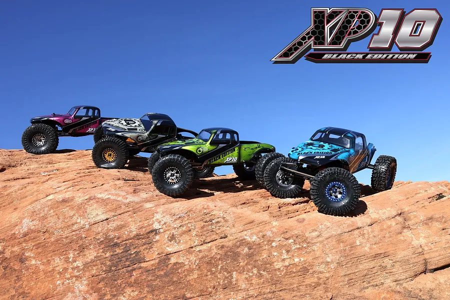 Reefs RC XP10 Plague Black Edition RC Rock Crawler Electric 4WD 1/10 Scale Assembled Kit image 145928