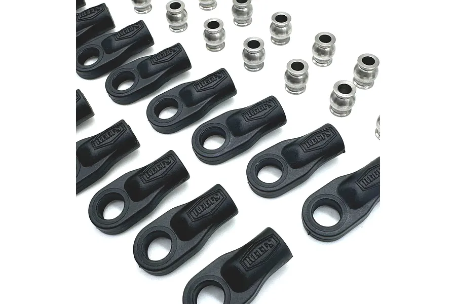 Reefs RC Rod Ends and Stainless Steel Pivot Balls 16Pcs image 145939