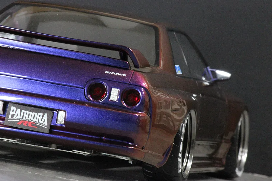 Pandora RC 1/10 BNR32 Skyline GT-R R32 Unpainted Body Shell - Clear image 12