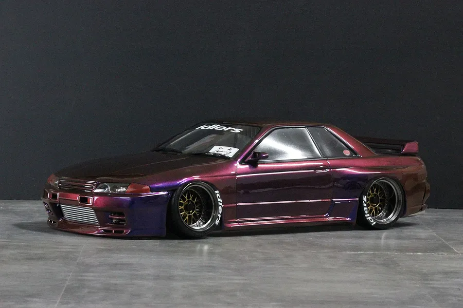 Pandora RC 1/10 BNR32 Skyline GT-R R32 Unpainted Body Shell - Clear image 1