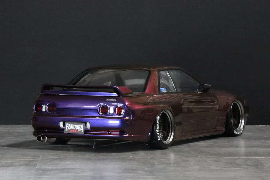 Pandora RC 1/10 BNR32 Skyline GT-R R32 Unpainted Body Shell - Clear image 3