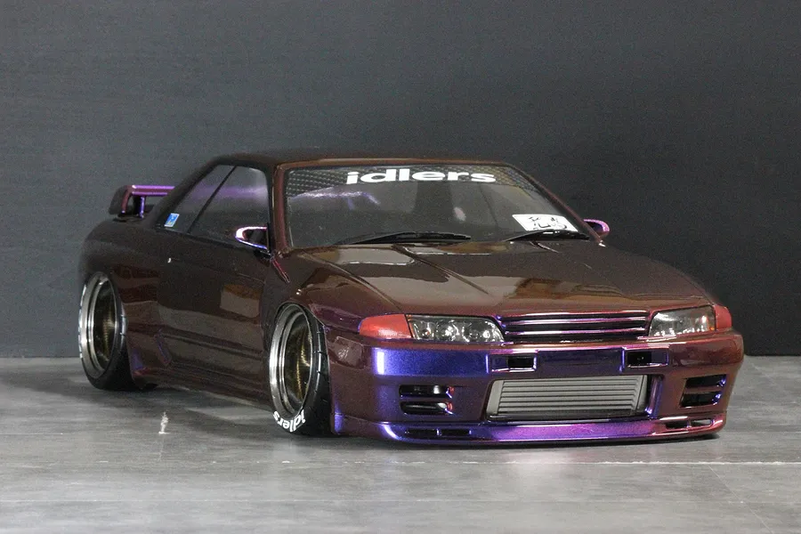 Pandora RC 1/10 BNR32 Skyline GT-R R32 Unpainted Body Shell - Clear image 5