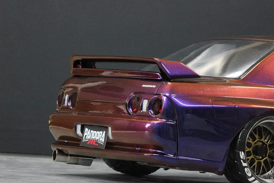 Pandora RC BNR32 SKYLINE GT-R R32 Rear Wing - Clear image 1