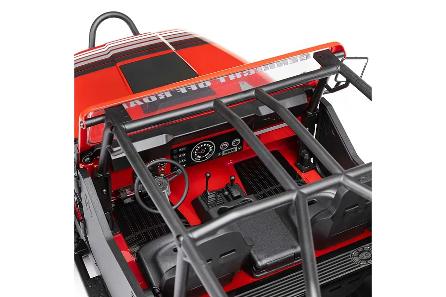 Axial SCX10 III Jeep CJ-7 V2 RC Rock Crawler Electric 4WD 1/10 Scale RTR - Red image 146149