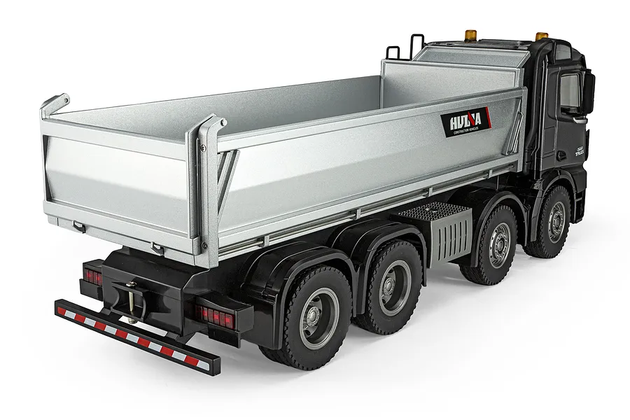 Huina 1536-Pro RC Dump Truck Electric 4WD 1/14 Scale RTR - Grey image 146207