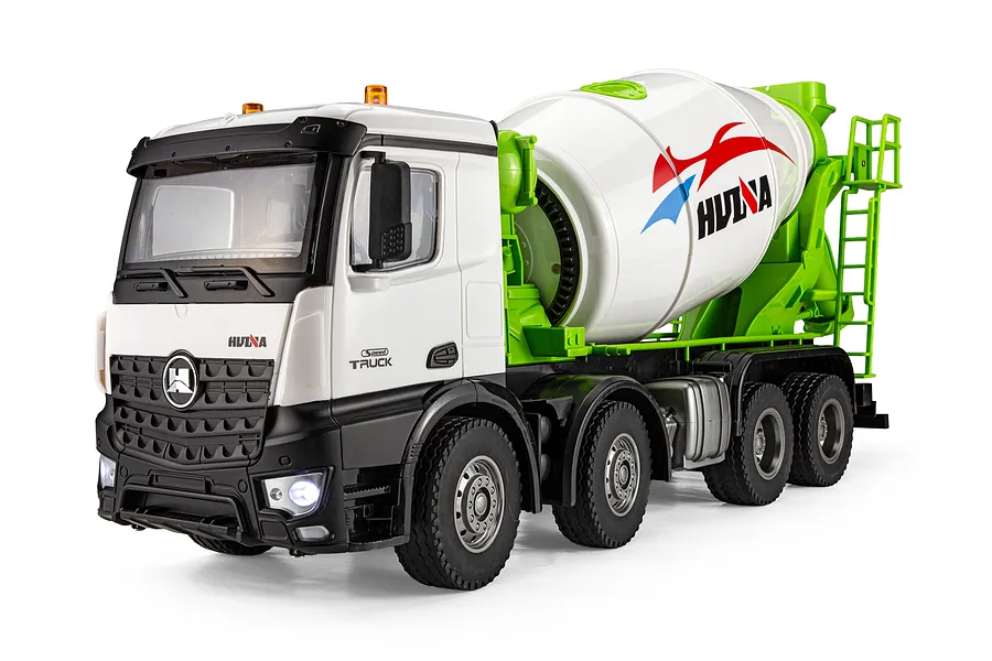 Huina Cement Mixer Truck RC Construction Vehicle Electric 4WD 1/14 Scale RTR image 146238