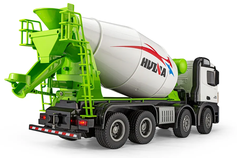 1x HuiNa 1537 RC Cement Mixer Truck Electric 4WD 1/14 Scale RTR image 146239