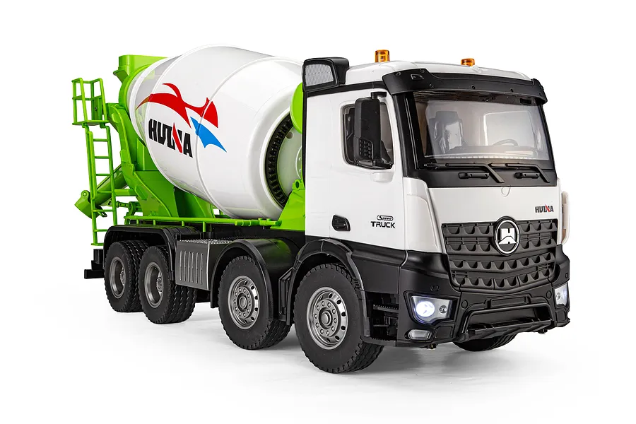 1x HuiNa 1537 RC Cement Mixer Truck Electric 4WD 1/14 Scale RTR image 146241