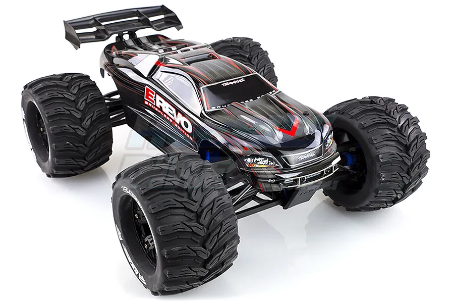 Louise 3.8&amp;quot; MT-Cyclone Tyres on Black Rims - Glued Wheels 2Pcs image 14642