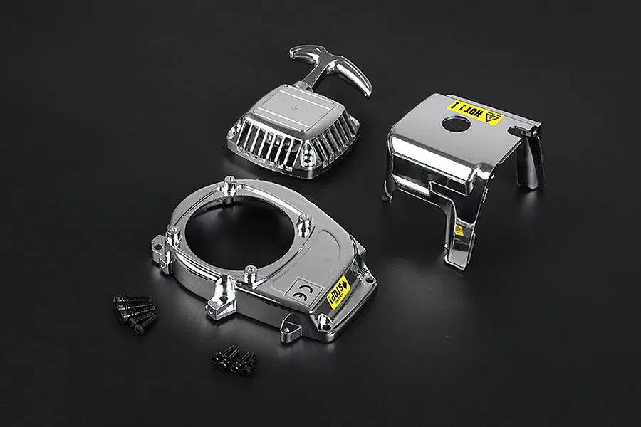 Rovan R320/R360 Chrome Pull Start, Engine and Head Cover image 146463