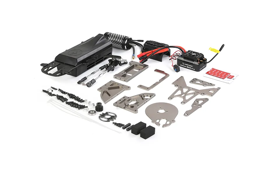 Rovan Petrol to Electric Conversion Kit with Electronics - Black image 146466