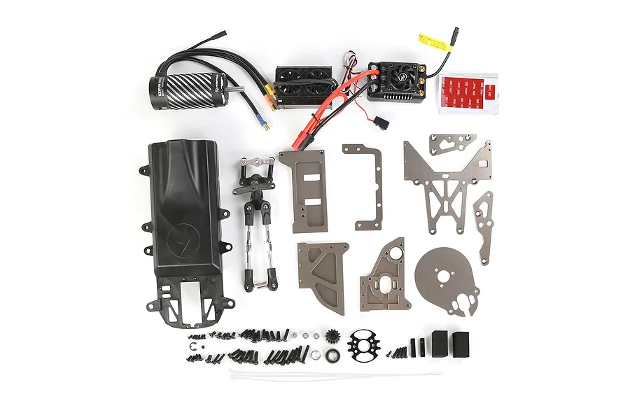 Rovan Petrol to Electric Conversion Kit with Electronics - Black image 146471