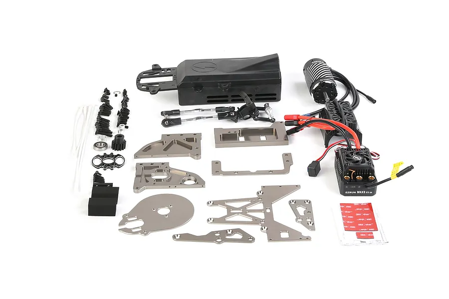 Rovan Petrol to Electric Conversion Kit with Electronics - Black image 146472